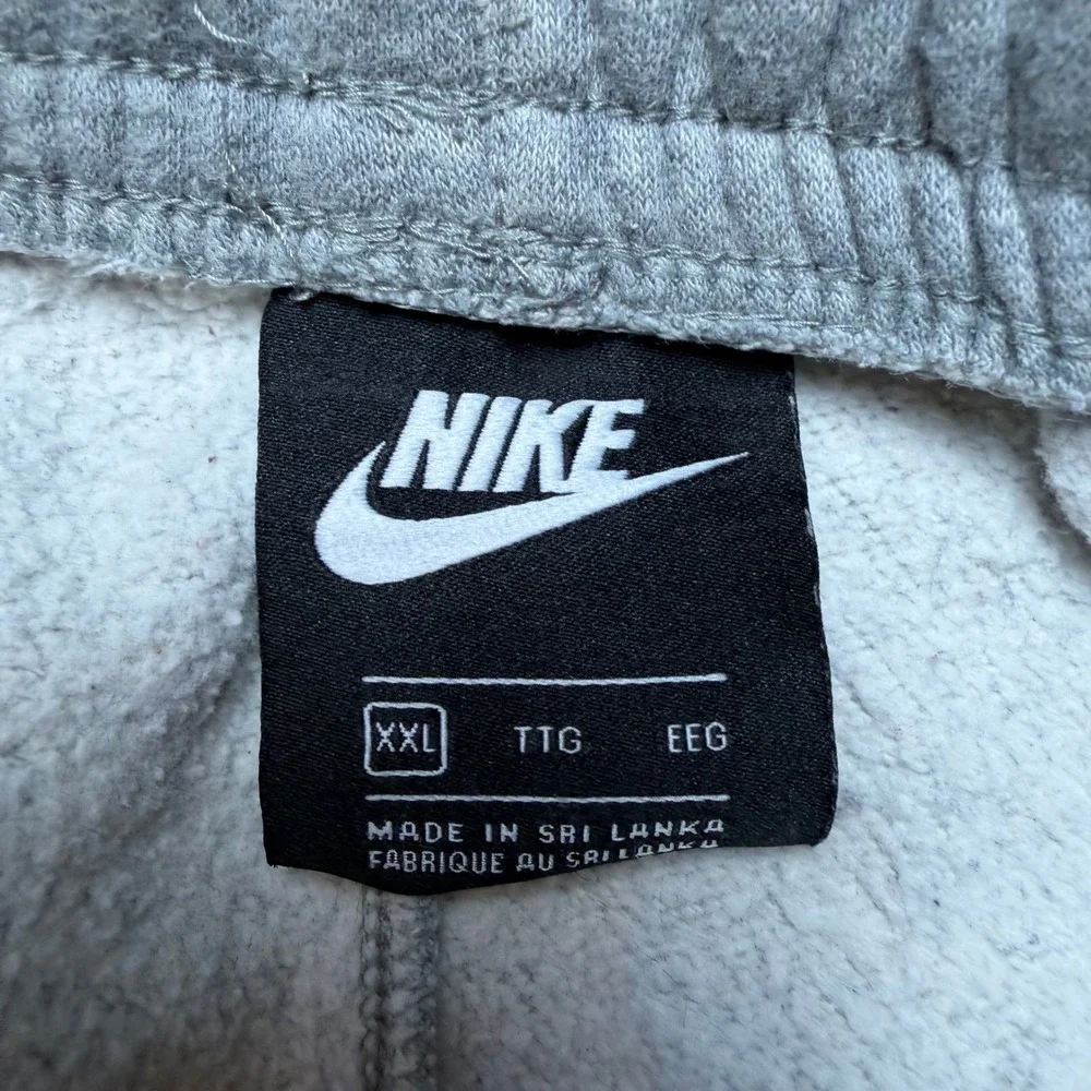 Nike Sweatpants Mens 2XL Grey Sportswear Club Fleece Joggers BV2707-063